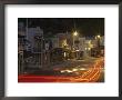 Car Lights At Night In The Gold Rush Town Of Angels Camp, California by Phil Schermeister Limited Edition Pricing Art Print