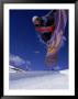 Snowboarder With Colorful Board Doing A Trick by Kurt Olesek Limited Edition Pricing Art Print