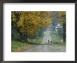 Two People Walk Down A Gravel Road by B. Anthony Stewart Limited Edition Print