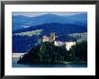 Horvath Castle On Czorsztyn Lake From Czorsztyn Castle, Niedzica, Malopolskie, Poland by Witold Skrypczak Limited Edition Print