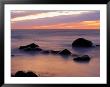 Twilight View Of Rock And Surf by Raymond Gehman Limited Edition Print