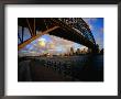 Opera House And Harbour Underneath Bridge, Sydney, Australia by Chris Mellor Limited Edition Print