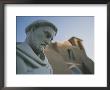 View Of A Statue At The 18Th-Century San Francisco De Asis Mission by Stacy Gold Limited Edition Pricing Art Print