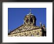 Detail Of The Decoration Of The Upper Part And Clock Tower Of The Royal Palace, The Netherlands by Richard Nebesky Limited Edition Print