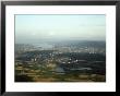 Aerial View Of The City, Lakes And Surrounding Hills, Zurich, Switzerland by Jean-Luc Brouard Limited Edition Print