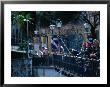 Fishermen On Bridge Over Lake Como Como, Lombardy, Italy by John Hay Limited Edition Print