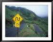 Traffic Sign On The Kahekili Highway North Shore, Hawaii by Rich Reid Limited Edition Print
