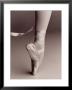 Black And White Image Of Ballerina On Point by Howard Sokol Limited Edition Print