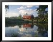 An Old Red Barn Reflected In A Pond by Richard Nowitz Limited Edition Print