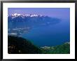 Montreux, Lake Geneva And French Alps From Rochers De Naye, Montreux, Vaud, Switzerland by Glenn Van Der Knijff Limited Edition Print