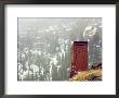 Outhouse Perches On A Hillside by Rex Stucky Limited Edition Print