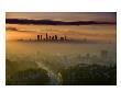 Dawn View Of Downtown, Los Angeles, California, Usa by Walter Bibikow Limited Edition Pricing Art Print