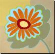 Wow Flower Orange by Monica Kuchta Limited Edition Pricing Art Print