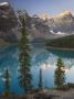 Moraine Lake, Coloured Blue By Glacial Rock Flour. Banff National Park, Alberta, Canada by Adam Burton Limited Edition Print
