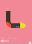 You Know What's Awesome? Elbows (Pink) by Wee Society Limited Edition Pricing Art Print