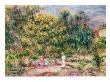 The Woman In White In The Garden Of Les Colettes, 1915 by Pierre-Auguste Renoir Limited Edition Print