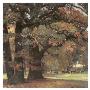 Oaks In The Park Of Wechselburg by Eugen Bracht Limited Edition Pricing Art Print