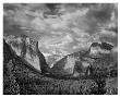 Yosemite Tunnel View Black And White I by Danny Burk Limited Edition Pricing Art Print