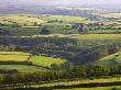 Rolling Fields Of Exmoor National Park, Devon, England, United Kingdom, Europe by Adam Burton Limited Edition Print