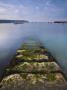Stone Jetty In Swanage Harbour, Swanage, Dorset, England, United Kingdom, Europe by Adam Burton Limited Edition Print