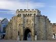 Bargate Marking The Entrance To The Medieval City Of Southampton, Hampshire, England, Uk by Adam Burton Limited Edition Print