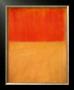 Twentieth Century Art Masterpieces -Mark Rothko - Orange And Tan by Mark Rothko Limited Edition Print