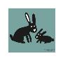 Rabbits by Lotta Glave Limited Edition Print