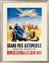 Grand Prix Automobile Nimes by Geo Ham Limited Edition Print