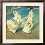 Women Walking On The Beach by Joaquín Sorolla Y Bastida Limited Edition Pricing Art Print