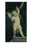 Putto Holding A Curtain by Cosimo Rosselli Limited Edition Pricing Art Print