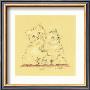 Sketch Of 'Fluff' And 'Puff' by Alfred Gockel Limited Edition Pricing Art Print
