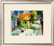House In The Garden, 1914 by Auguste Macke Limited Edition Print