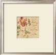 Floral Sentiments I by Cheri Blum Limited Edition Print