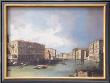 The Grand Canal, Venice, Looking North From Near The Rialto Bridge, C.1726 by Canaletto Limited Edition Print