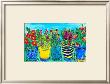 Potted Flower Garden by Deborah Cavenaugh Limited Edition Pricing Art Print