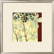 Burgundy Blossom Tapestry Vi by Jennifer Goldberger Limited Edition Pricing Art Print