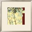 Burgundy Blossom Tapestry Vi by Jennifer Goldberger Limited Edition Print