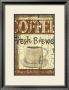 Rustic Coffee, Fresh Brewed by Grace Pullen Limited Edition Print