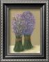Purple Flowers In String by David Col Limited Edition Print