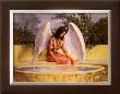 Angel With Fountain by Edward Tadiello Limited Edition Print