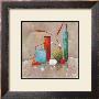 Inside With Turquoise Jar by Veronique Mansart Limited Edition Pricing Art Print