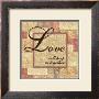 Words To Live By, Love by Angela D'amico Limited Edition Pricing Art Print