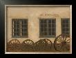 Wagon Wheels I by Melabee Miller Limited Edition Print