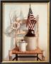 Chair With Jug And Flag by Cecile Baird Limited Edition Pricing Art Print