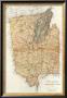 New York: Warren, Saratoga, Washington Counties, C.1895 by Joseph Rudolf Bien Limited Edition Print