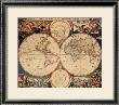 World Map by Nicholas Visscher Limited Edition Pricing Art Print