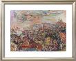 View Of Prague by Oskar Kokoschka Limited Edition Pricing Art Print