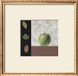 Green Apple And Leaves by John Boyd Limited Edition Print