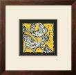 Butterfly Woodblock In Yellow I by Chariklia Zarris Limited Edition Print