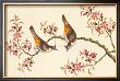 Birds And Flowers On Branch by Anonymous Limited Edition Pricing Art Print